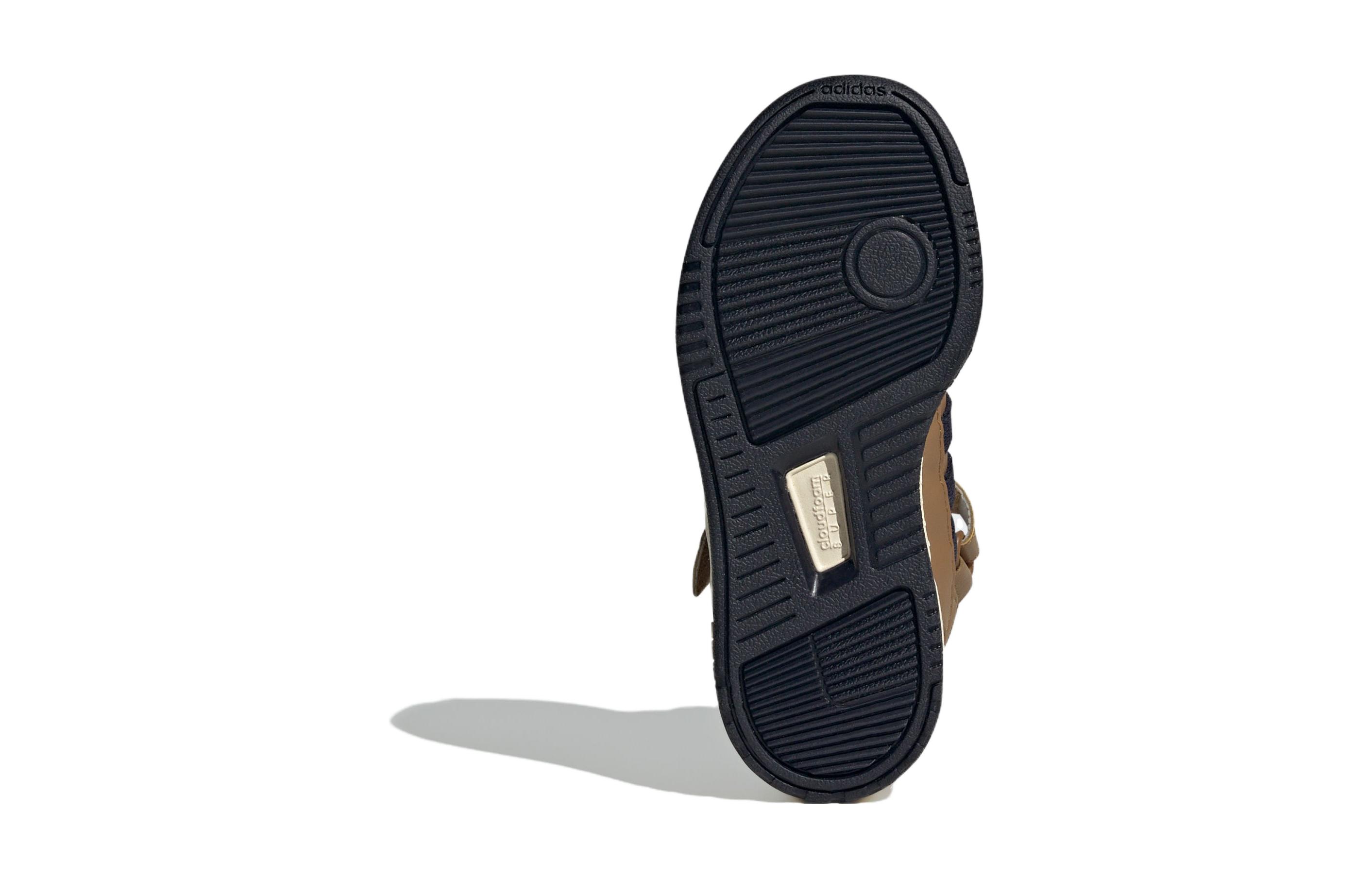 POSTMOVE MID Детские скейтбординговые кроссовки Коричневый Черный Kids' Adidas — фото 4