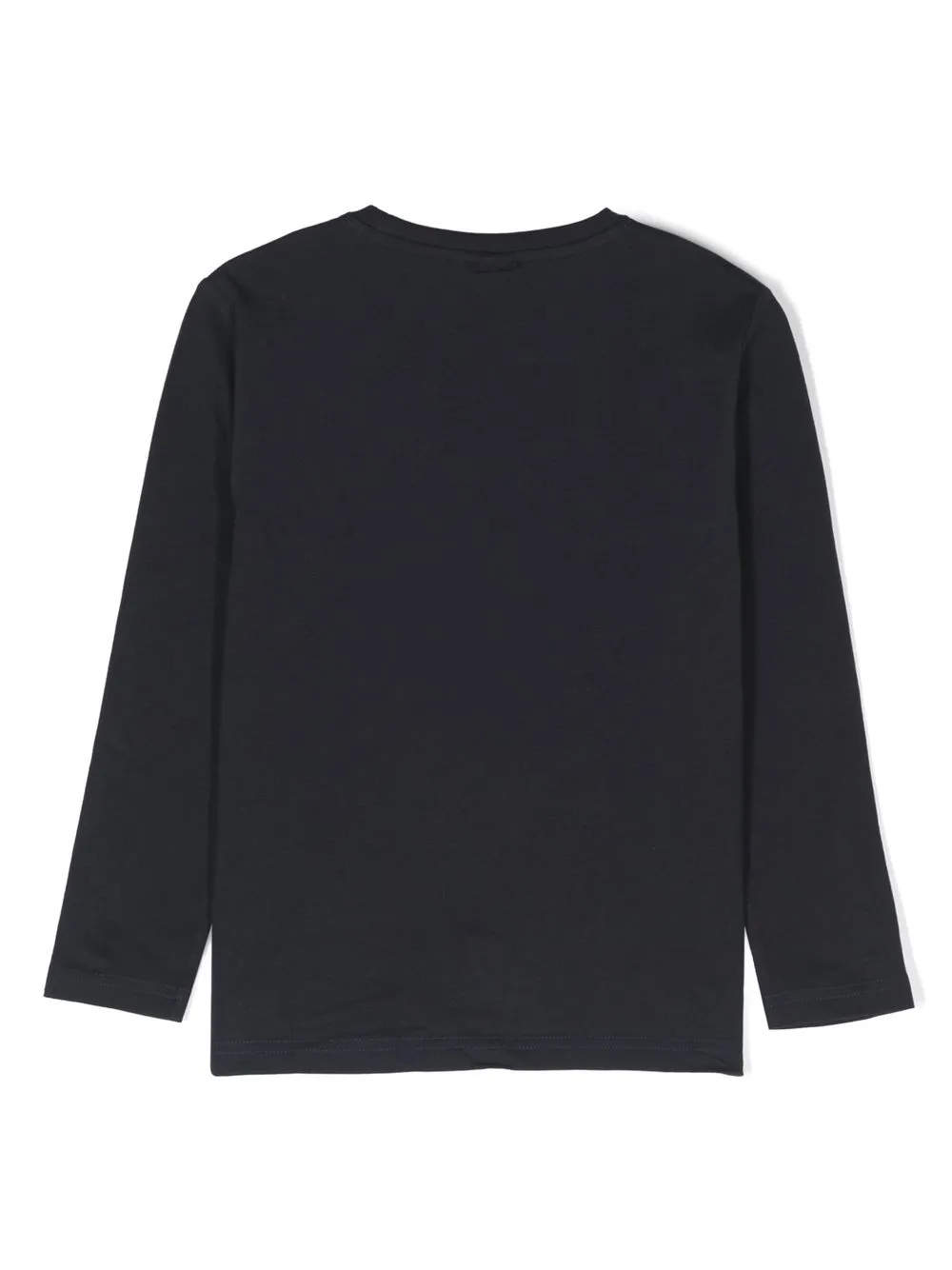 Футболка с длинными рукавами и логотипом BOSS Kidswear, синий — фото 2