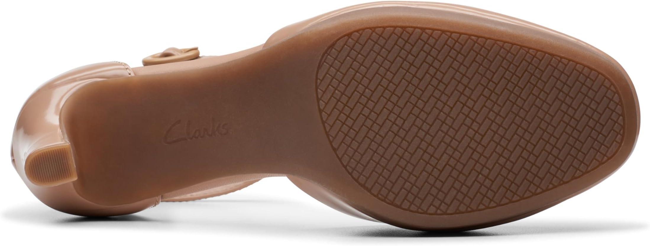 Туфли Clarks Ambyr 2 Cove, цвет Warm Beige Synthetic — фото 3