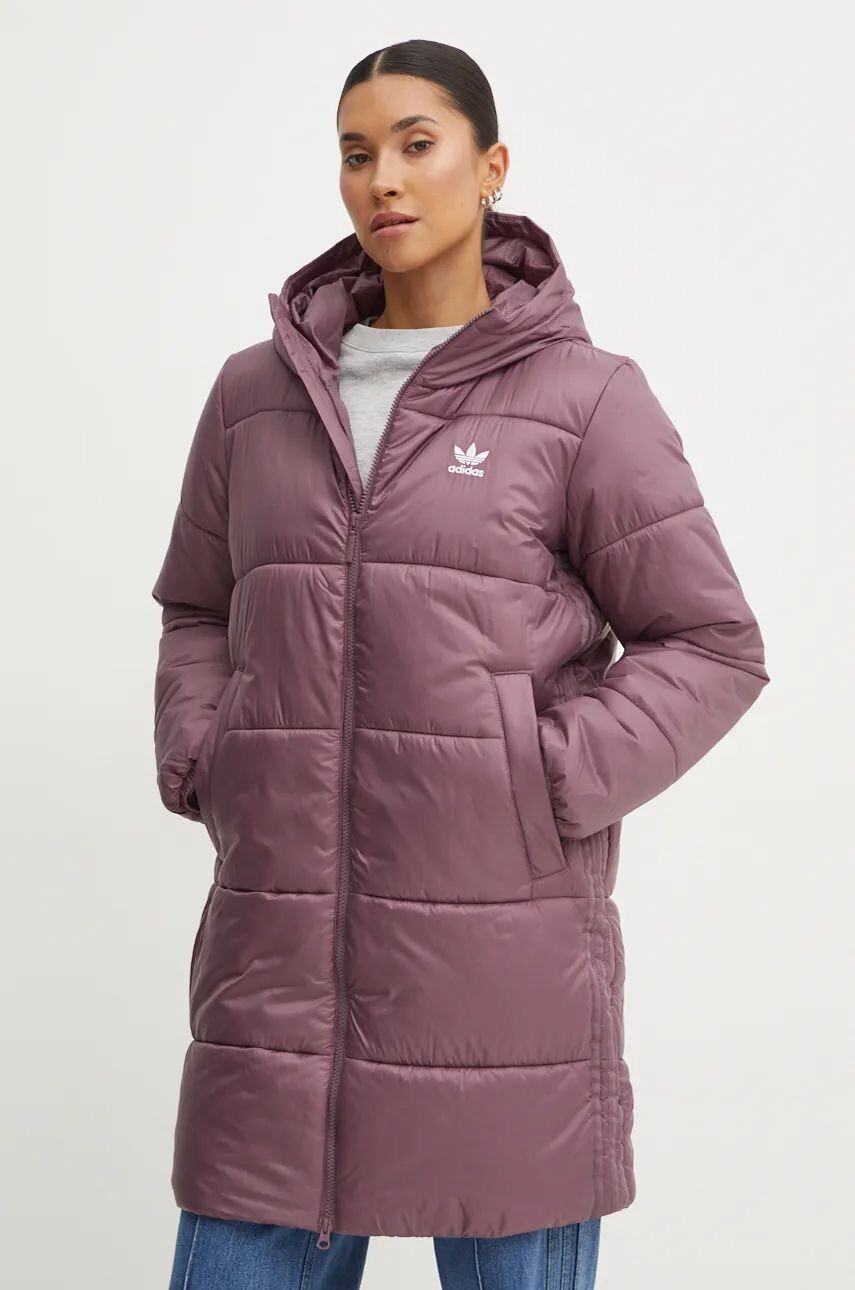 

Длинная куртка-пуховик adidas Originals, фиолетовый