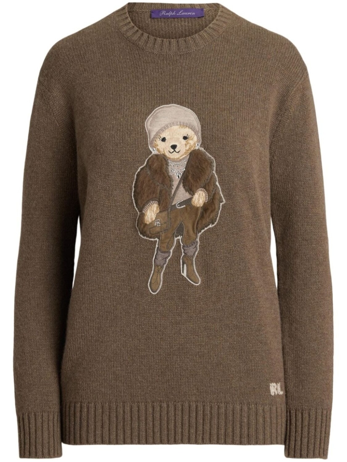 

Ralph Lauren Collection джемпер с принтом, коричневый