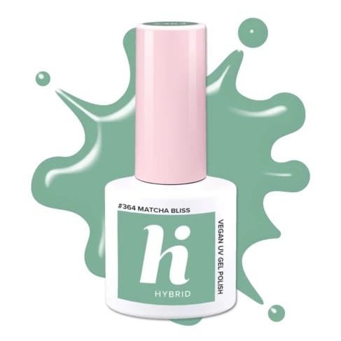 

HI HYBRID Гибридный лак для ногтей HEMA Free Coffeehouse #364 Matcha Bliss 5 мл