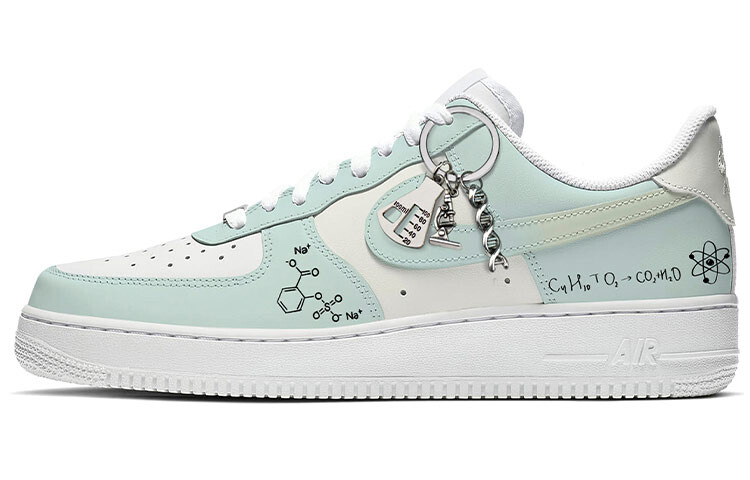 

Кроссовки Nike Air Force 1 Skateboard Shoes Women's Low-Top Green White