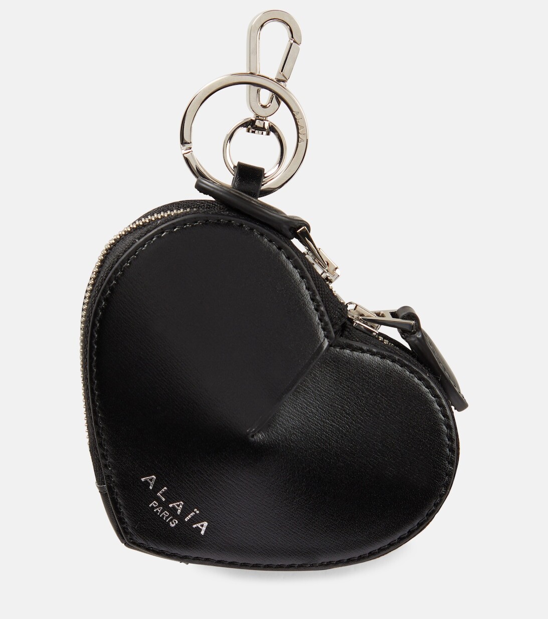 

Кожаный кошелек для мелочи Le Cœur Mini Alaïa, черный