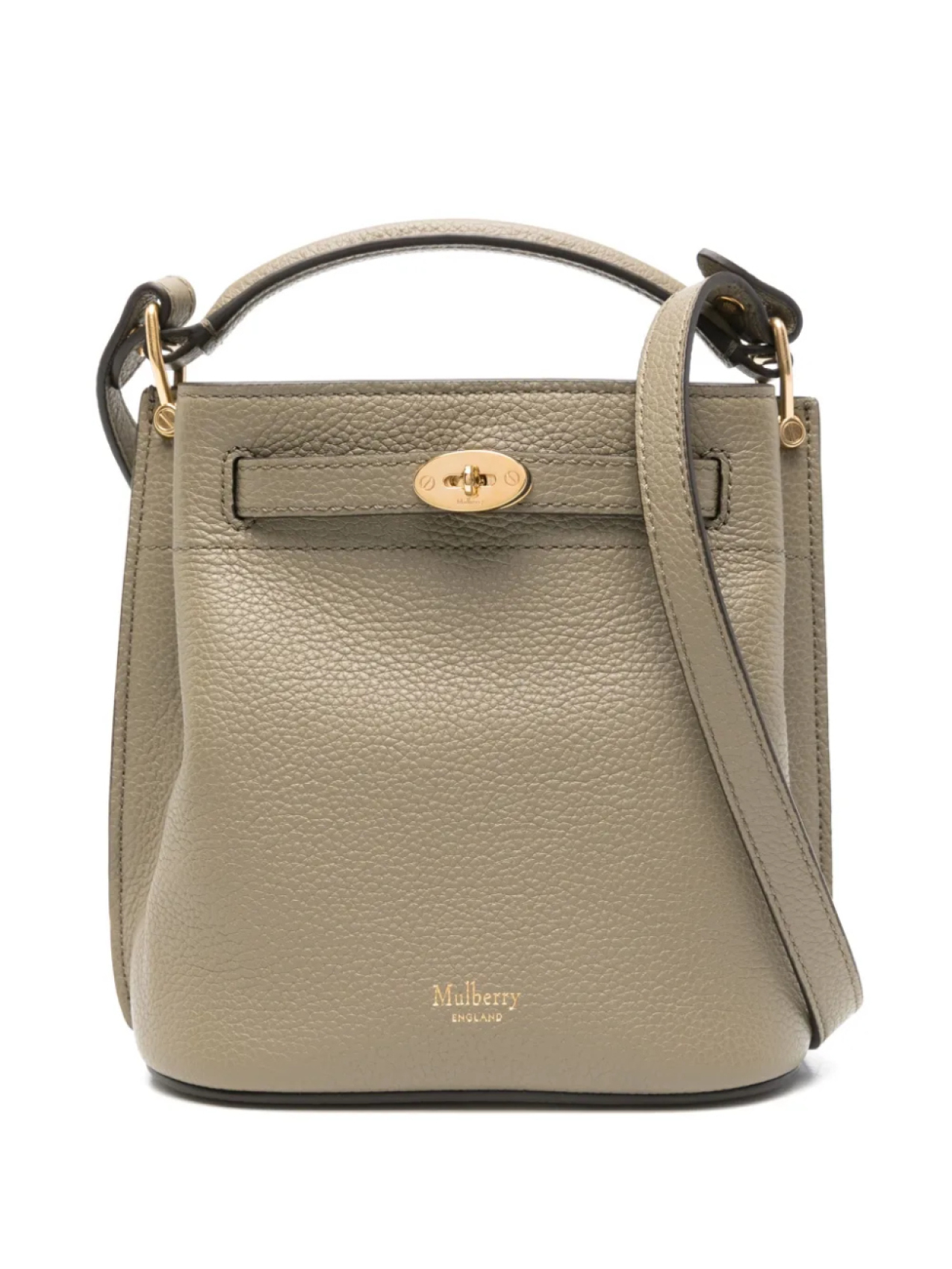 

Сумка-ведро Mulberry mini Islington, зеленый