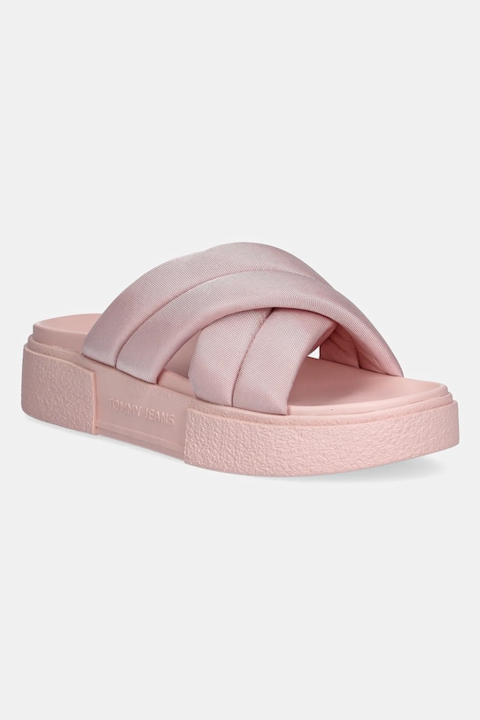 Шлепанцы FLATFORM SANDAL Tommy Jeans, розовый