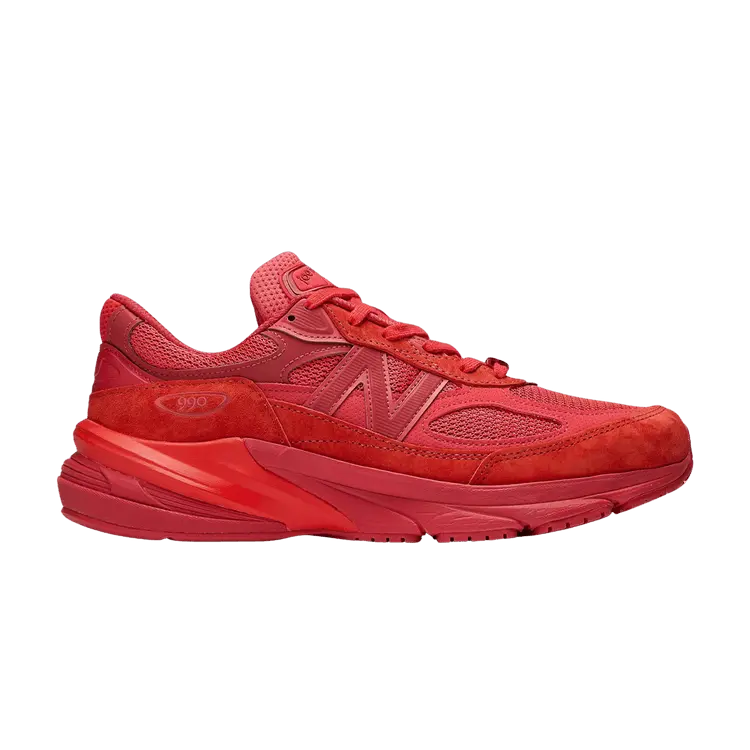 

Кроссовки New Balance Joe Freshgoods x 990v6 Made in USA 'A Friend Named Cousin - Red' Factory Second, красный