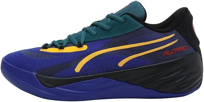Баскетбольные кроссовки Puma All-Pro Nitro Crowd Craze 31038701 унисекс, разноцветные — фото 2