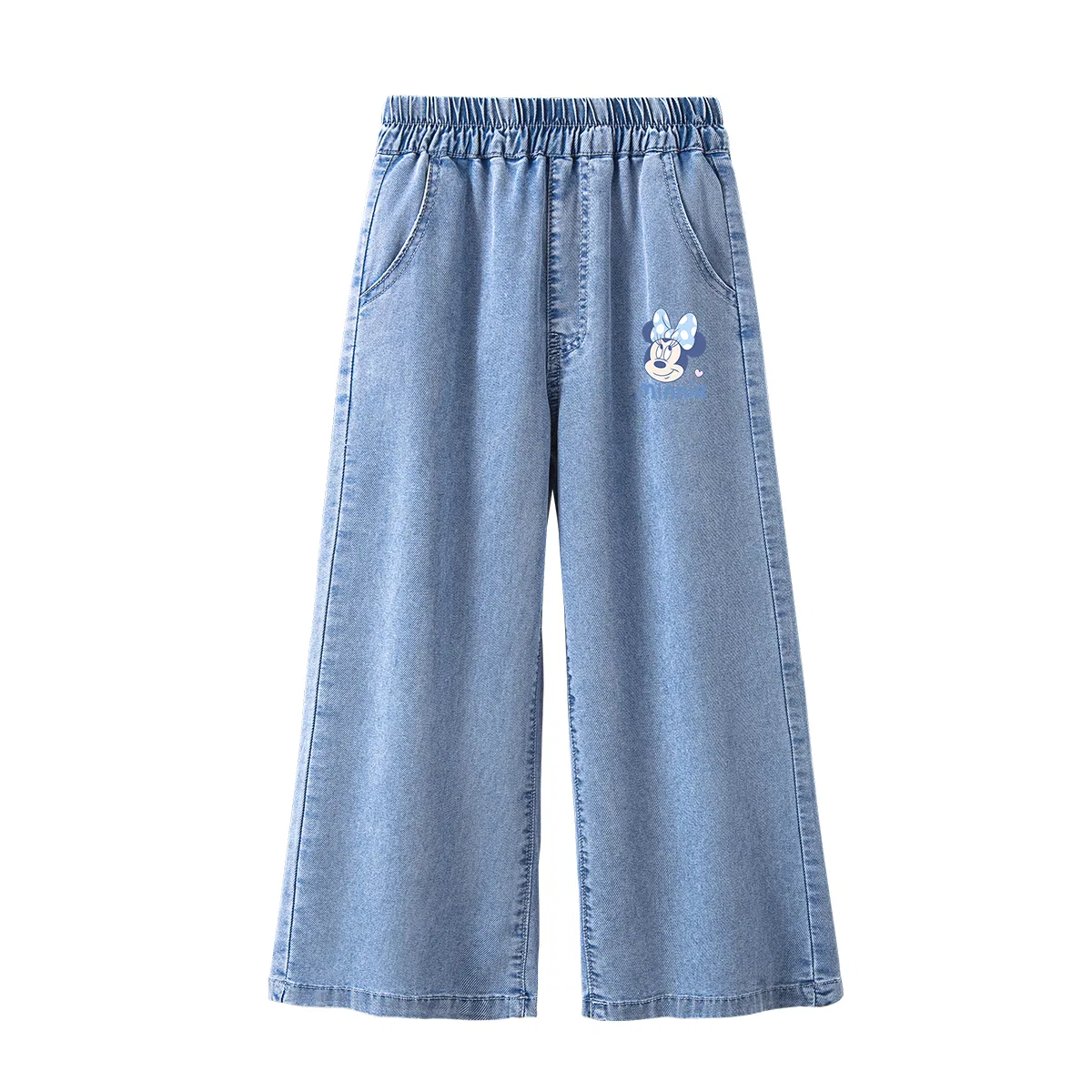 Джинсы детские Thin Disney, Di B Letter Smile K Denim Light Blue — фото 4