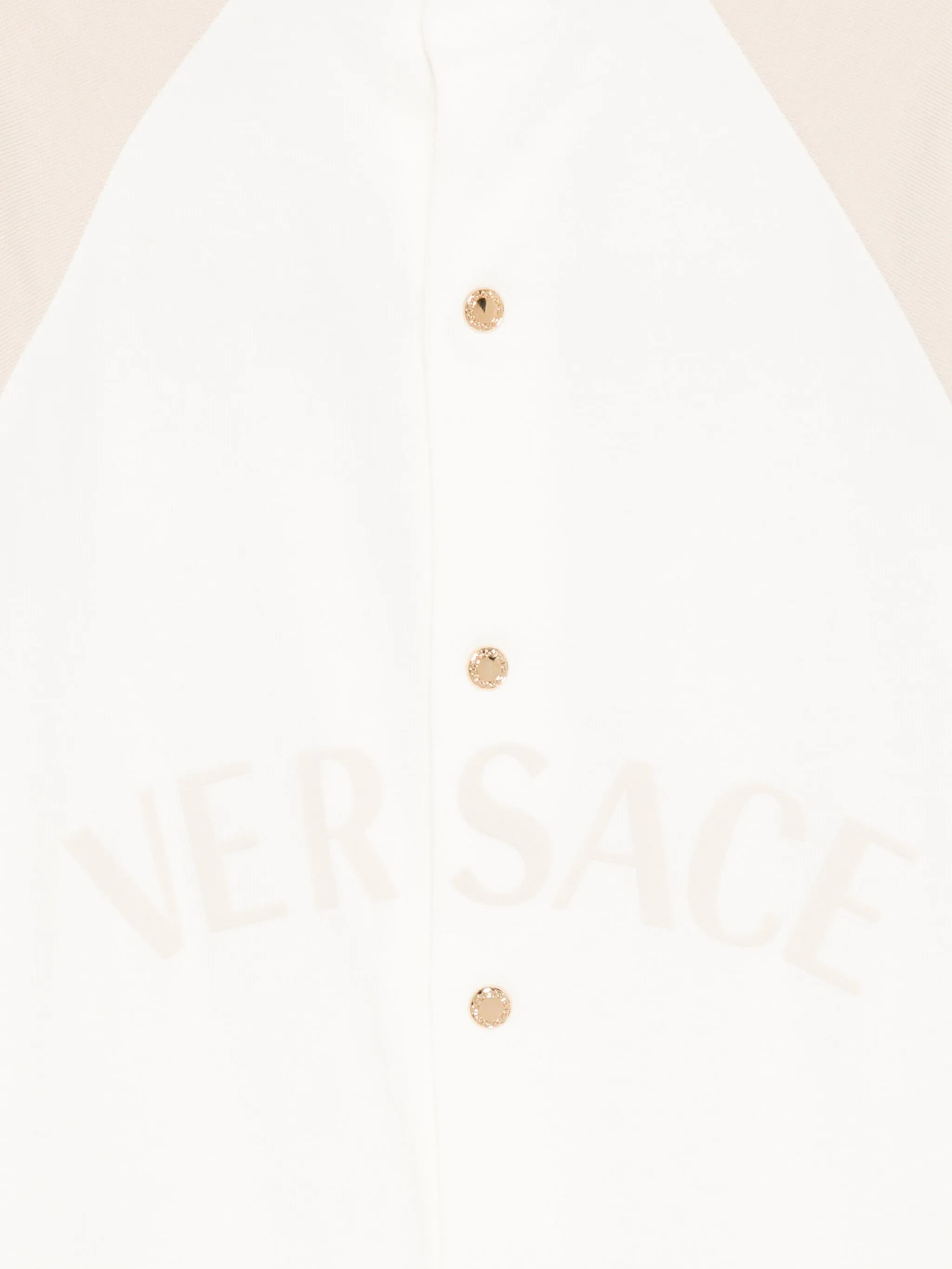Ромпер с логотипом Versace Kids, белый — фото 2