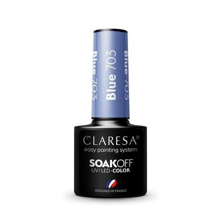 

CLARESA SoakOFF UV/LED Гель Синий 703 5мл