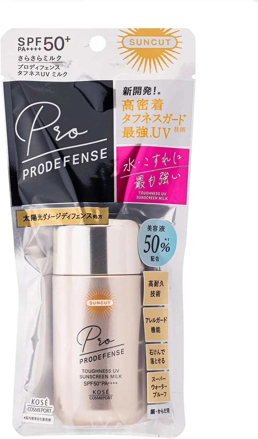 Солнцезащитное молочко Suncut Prodefense Toughness SPF50+ PA++++ 60 мл белый — фото 3