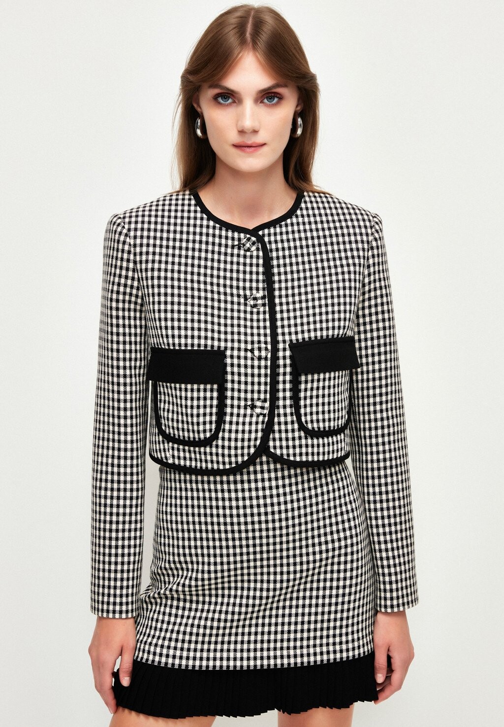 

Блейзер Detailed adL, цвет plaid black