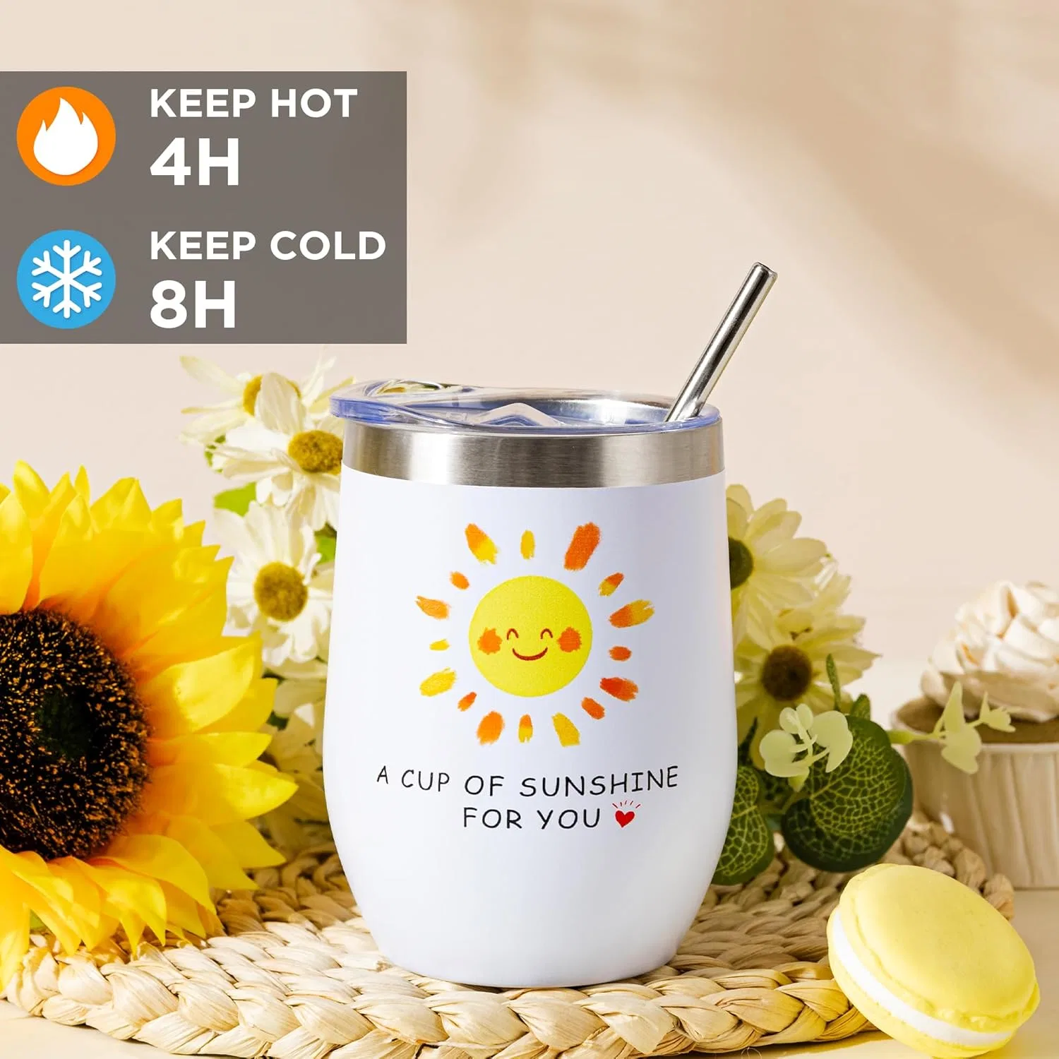 Подарочный набор для женщин Sunflower Pampering Gifts Smokfon, Yellow — фото 4
