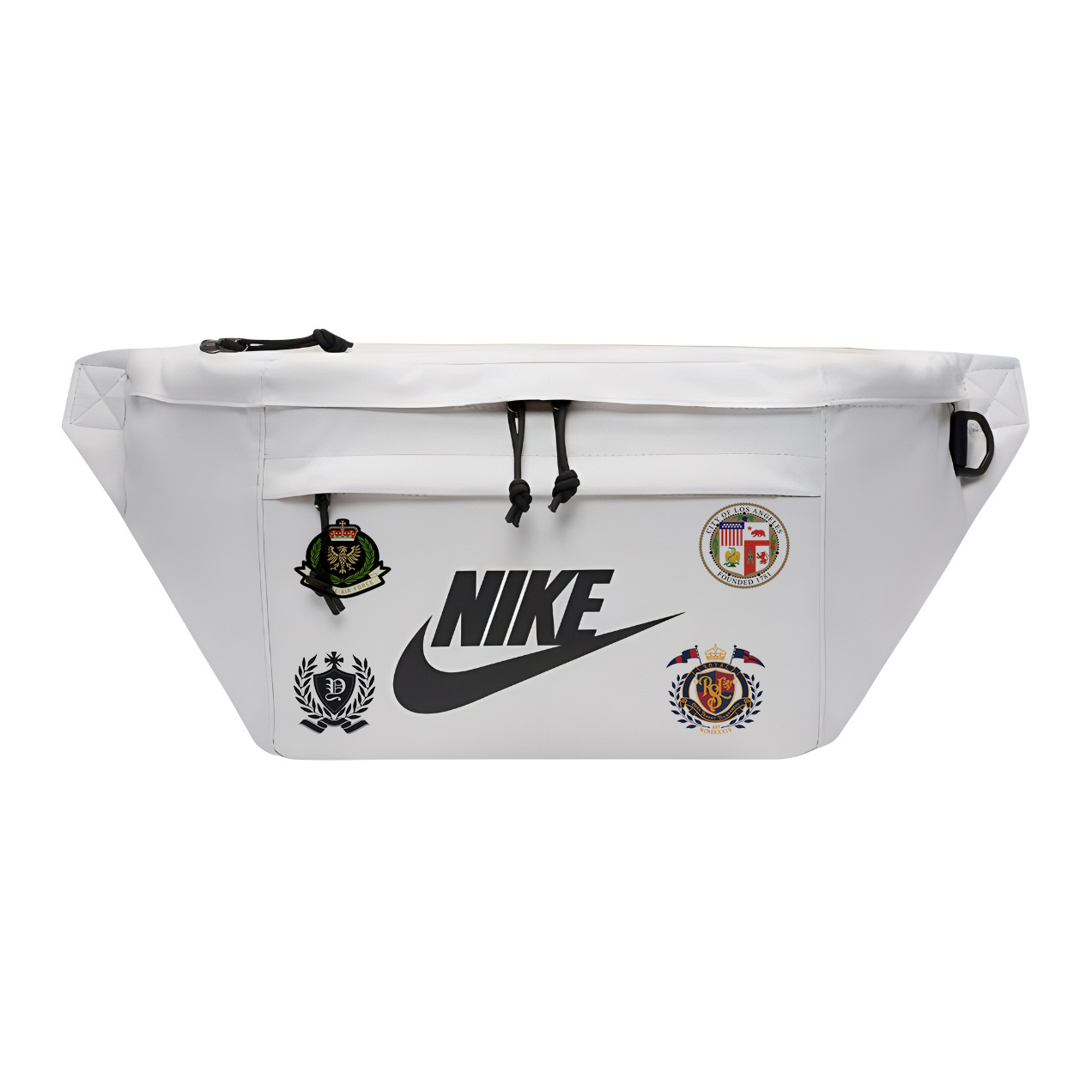 

Nike Одноплечевая набедренная сумка через плечо унисекс белая, Badge