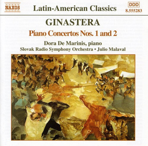 

CD диск Ginastera / De Marinos / Malaval / Slovak Radio So: Piano Concertos 1 & 2