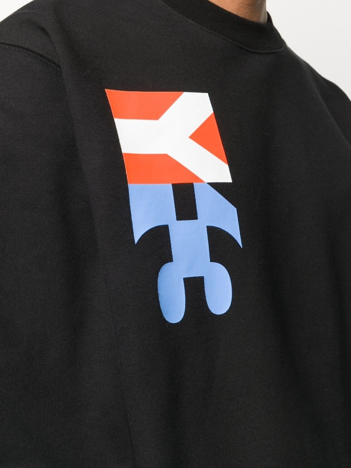 Y-3 толстовка M-cut с графичным принтом, черный — фото 4