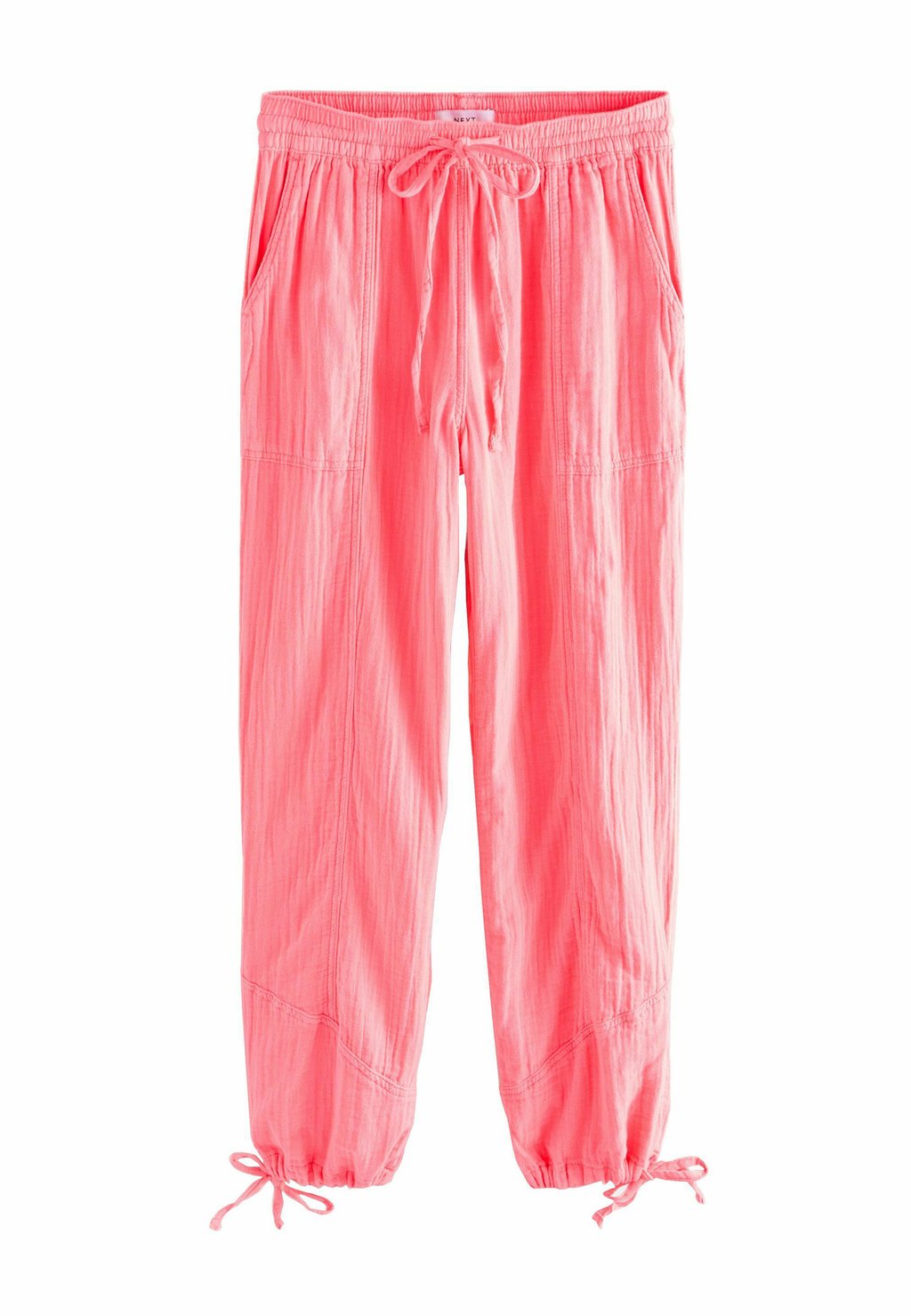 

Брюки TALL FIT -DOUBLE CLOTH PULL-ON WIDE Next, розовый