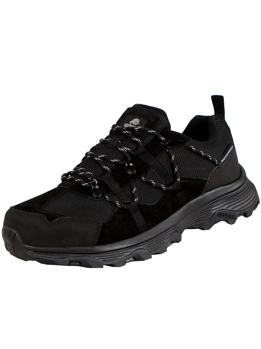 Спортивные туфли на шнуровке Guggen Mountain Wandern Trekkingschuhe T029 Wanderschuhe, черный — фото 3