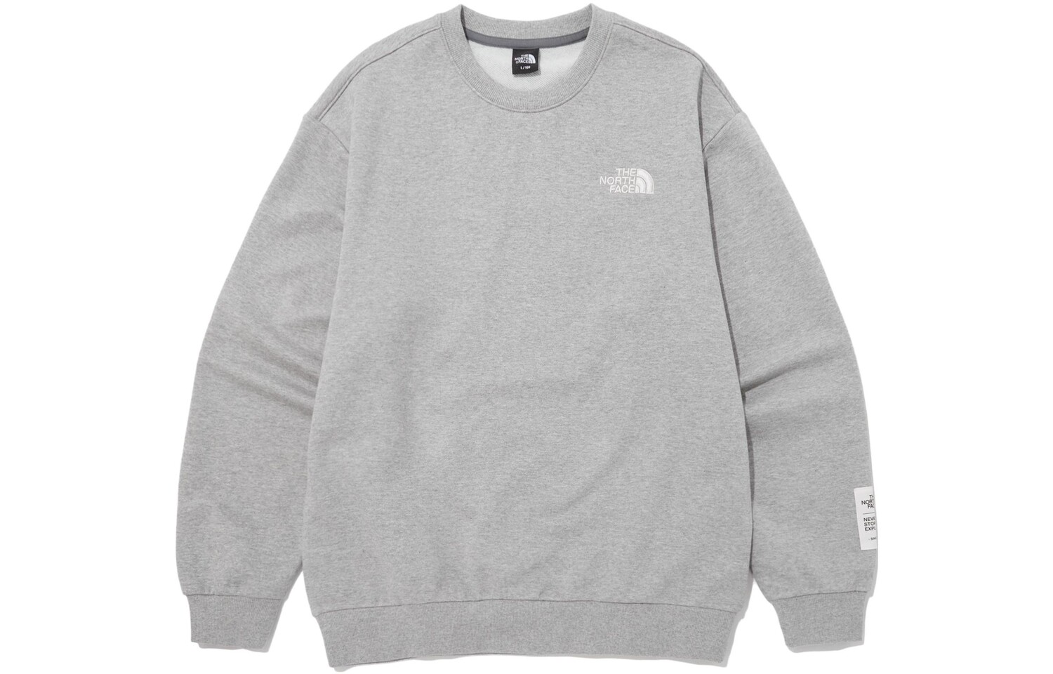

Толстовка унисекс серая The North Face, серый