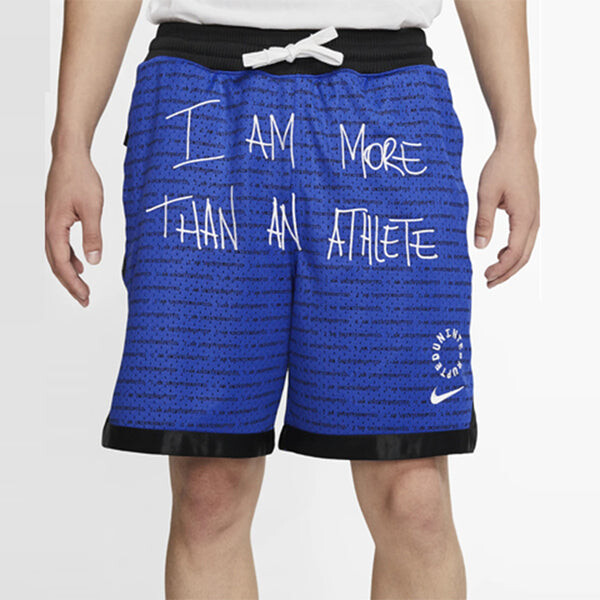 Шорты x un mtaa hoodie lebron crossover series sports basketball shorts blue Nike, синий — фото 3