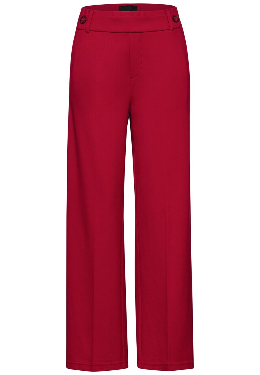 

Тканевые брюки STREET ONE Wide leg Pants, цвет carmine red