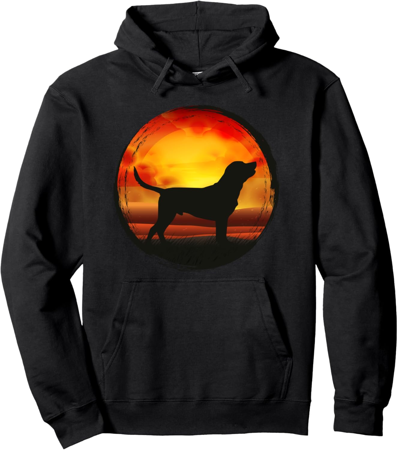 

Толстовка с капюшоном с изображением лабрадора-ретривера Labrador Retriever Dog Hoodie, черный