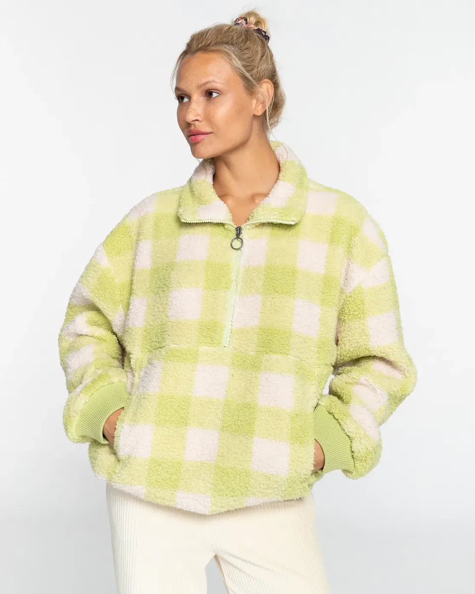

Флисовый свитер Billabong "Time Off", цвет Willow