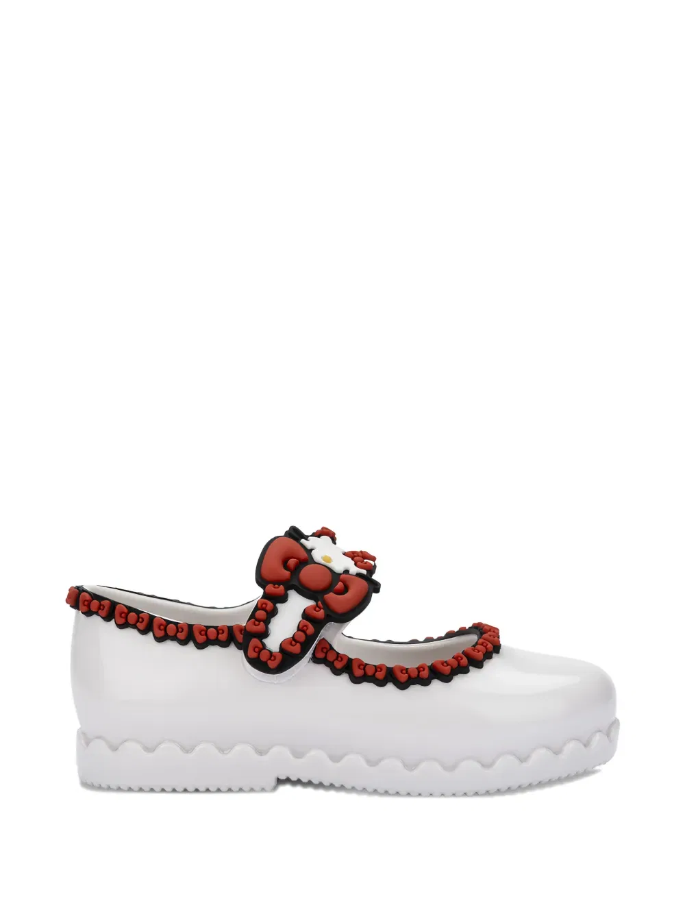 Балетки Hip из коллаборации с Hello Kitty And Friends Mini Melissa, белый