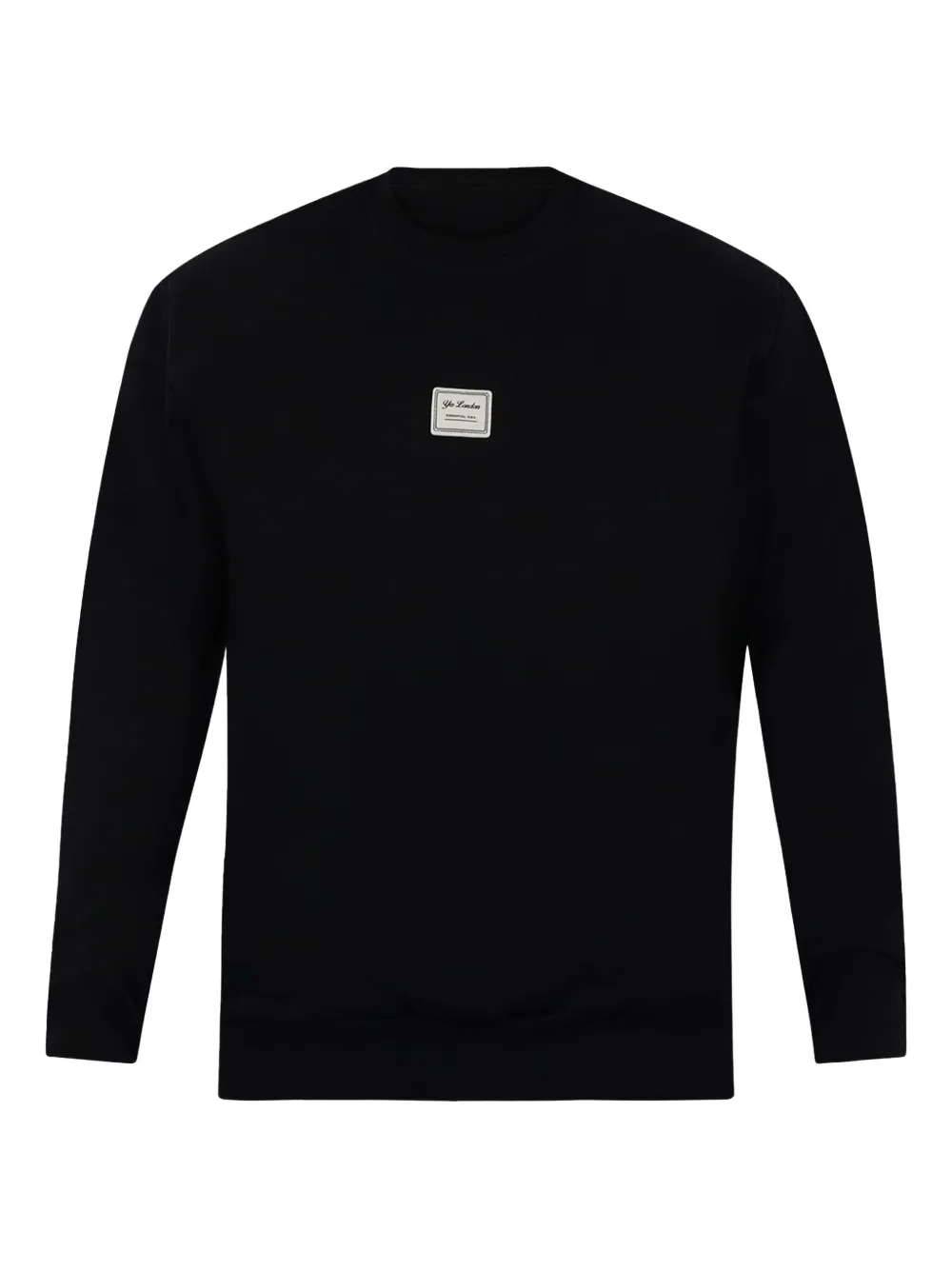 

Толстовка с нашивкой-логотипом Yes London, черный