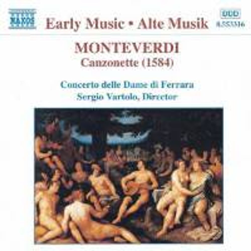 

Диск CD Canzonette - Claudio Monteverdi