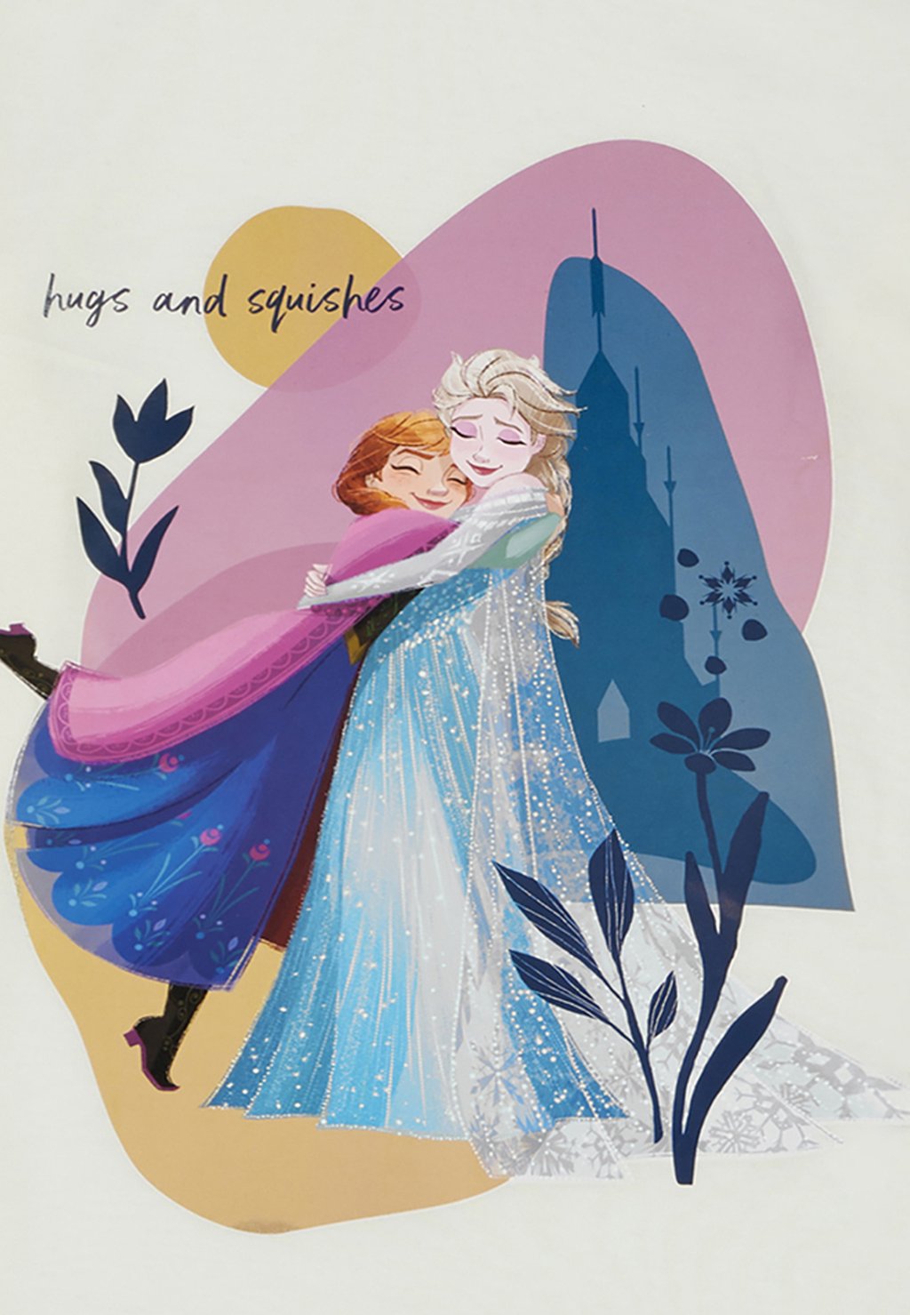 Футболка с длинным рукавом FROZEN ANNA ELSA Disney FROZEN, белый — фото 3