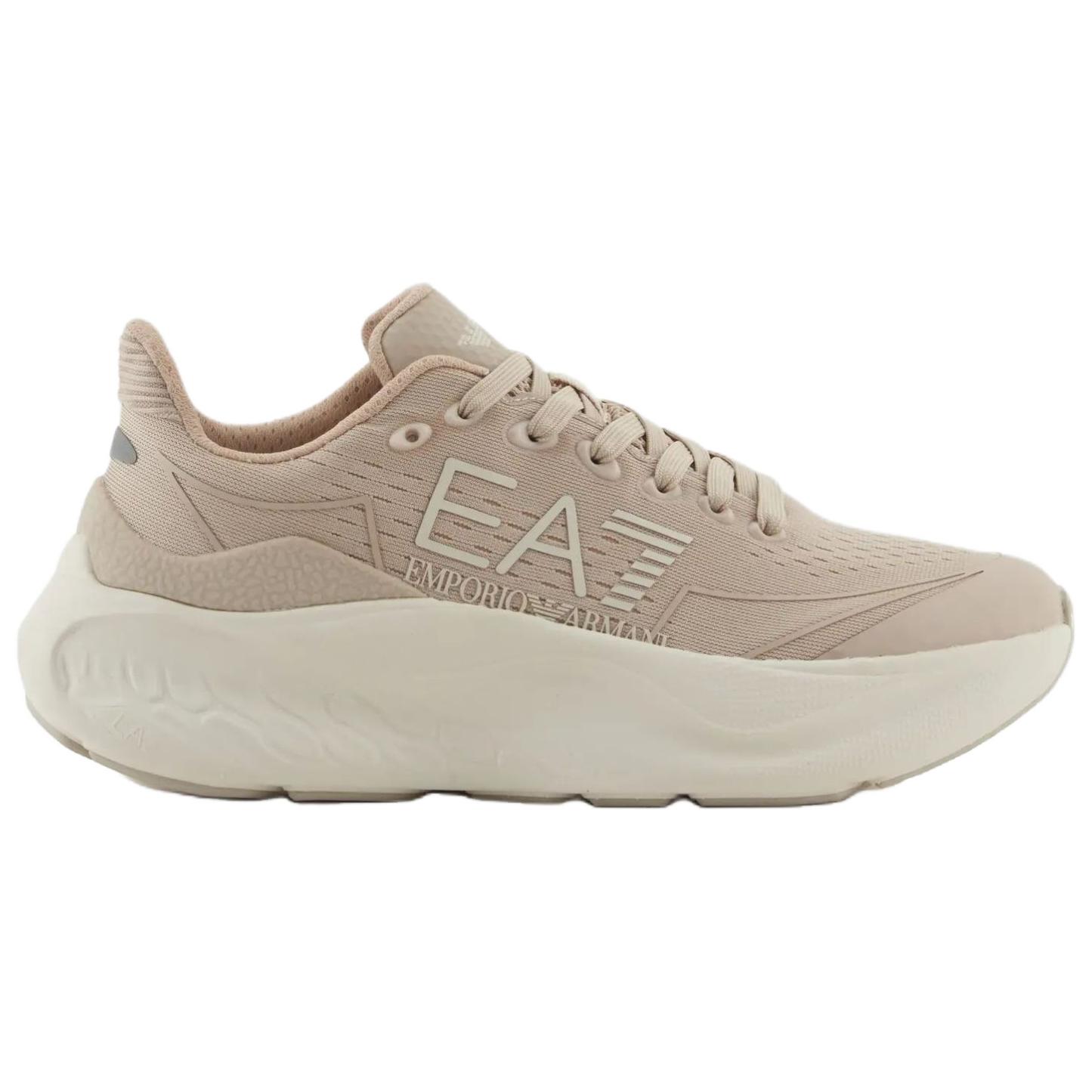 EA7 низкие повседневные кроссовки Unisex Light Beige EMPORIO ARMANI — фото 3