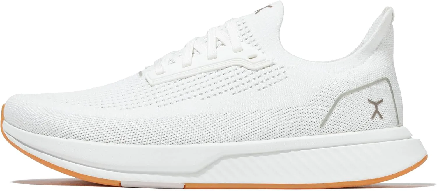 

Адаптивные кроссовки Adapt для женщин и мужчин, босоножки минималистичного типа - с широкой носочной частью, подошвой с нулевым перепадом, легкие и гибкие, идеально подходят для ходьбы, бега и повседневного комфорта FLUX FOOTWEAR, белый