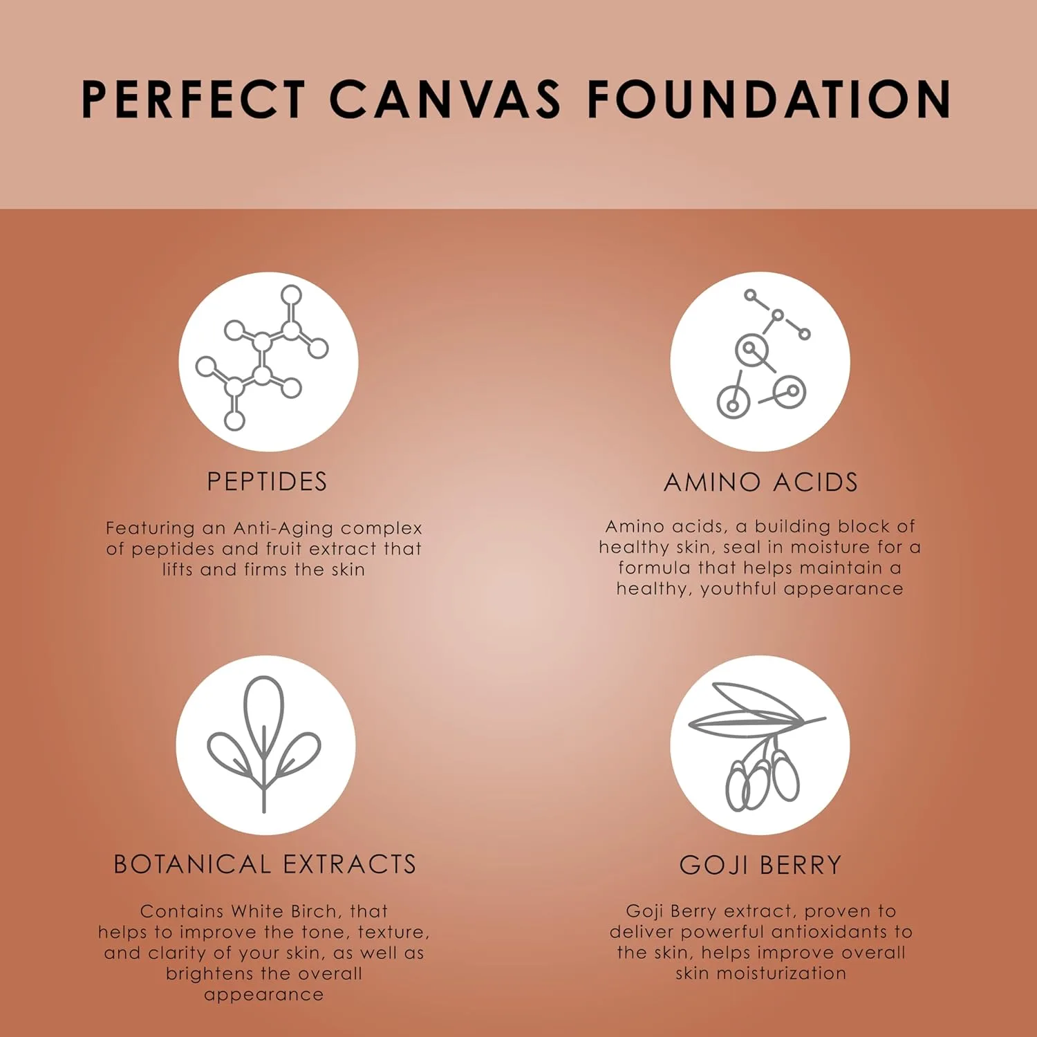 Тональная основа Perfect Canvas Hydra Lock Airbrush Foundation Temptu, Buff — фото 4