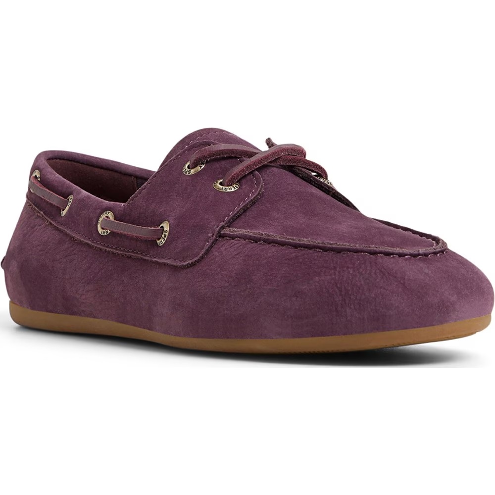 Тонкие кожаные туфли-лодочки Sperry, черный