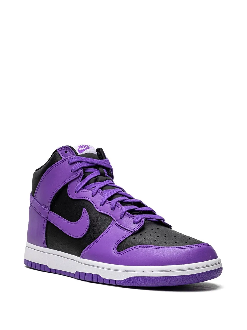 Кроссовки Dunk High Nike, черный — фото 2