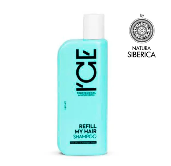 

Увлажняющий шампунь для волос Refill My Hair Ice Professional, 250 ml