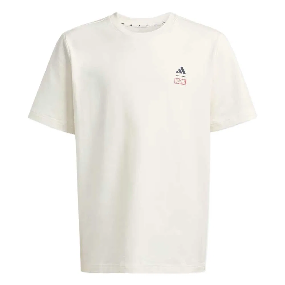 Футболка детская x MARVEL Adidas, Ecru/Dark Blue