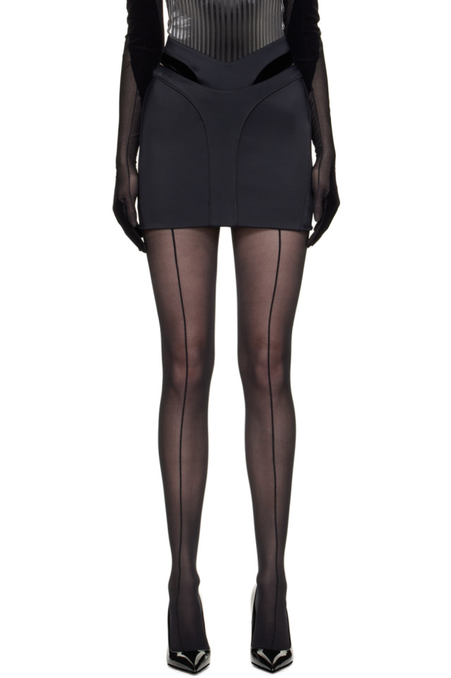 

Стринги-мини юбка Mugler, мультиколор
