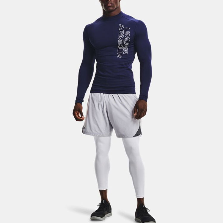 Фитнес Одежда Мужская Темно-Синяя Under Armour, темно-синий — фото 3
