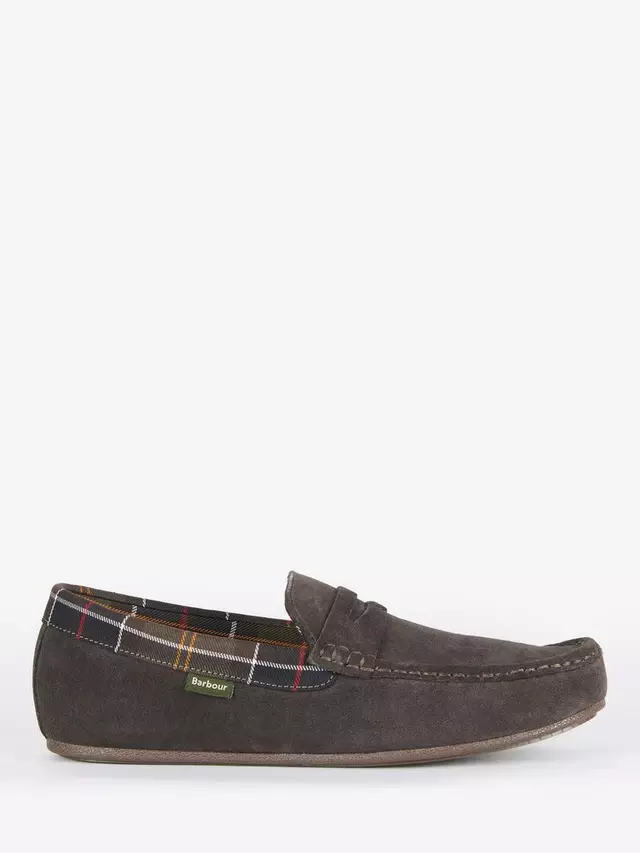 

Тапочки Barbour Barbour Porterfield Suede Penny Loafer, коричневый