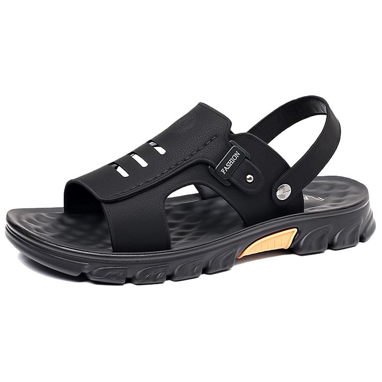 

Playboy Пляжные сандалии мужские 2042 черные, цвет 2042 Black