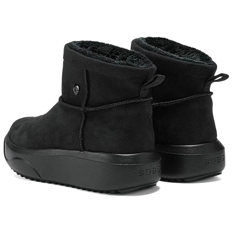 Ботинки женские Skechers Bob's Snow Boots на толстой подошве, черный — фото 4