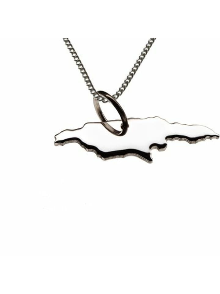 

Schmuckador Колье 50 см + ямайский кулон из чистого серебра 925 пробы