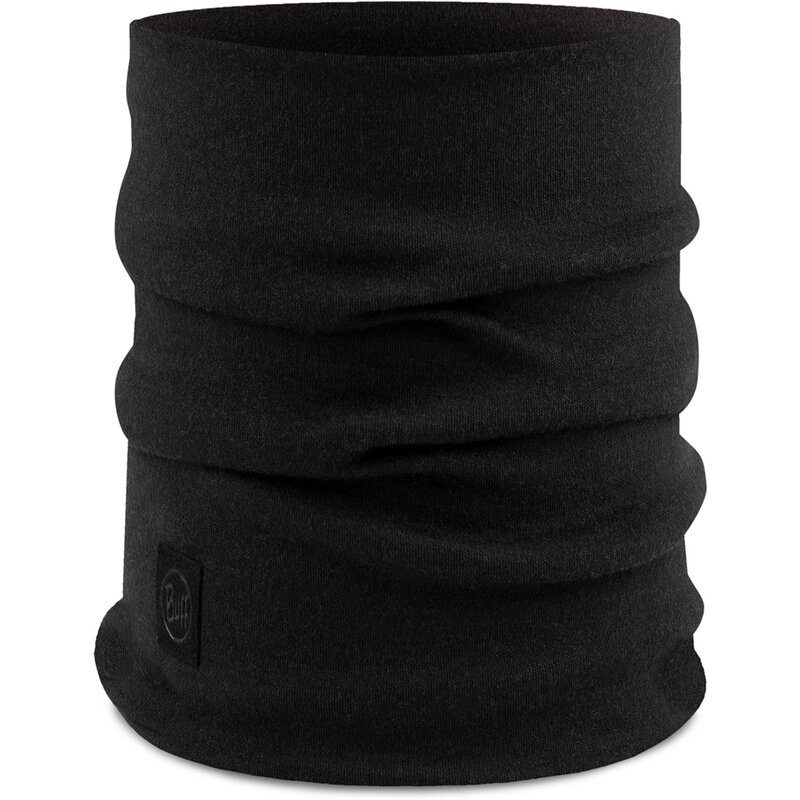 

Шарф из плотной мериносовой шерсти, однотонный Buff, черный