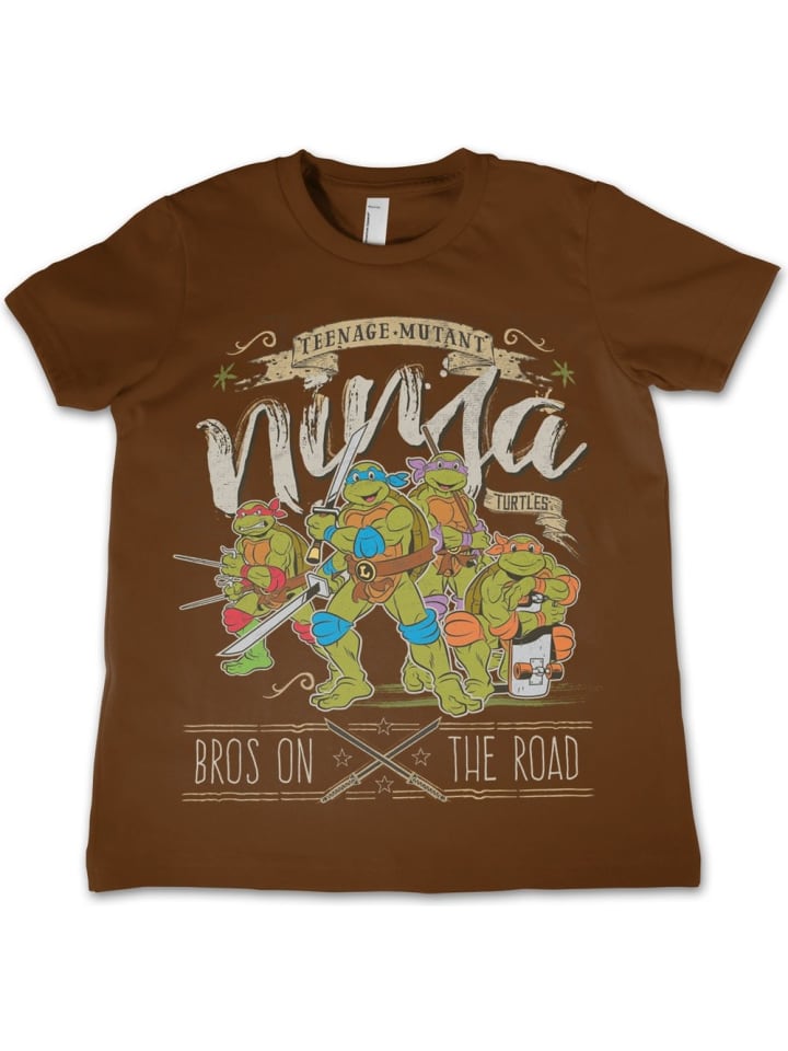 

Футболка Teenage Mutant Ninja Turtles, коричневый