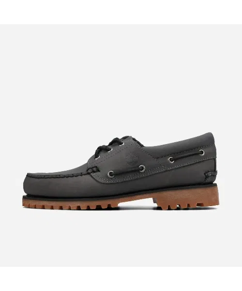 Ботинки Timberland Authentic 3 Eye Classic серые — фото 4