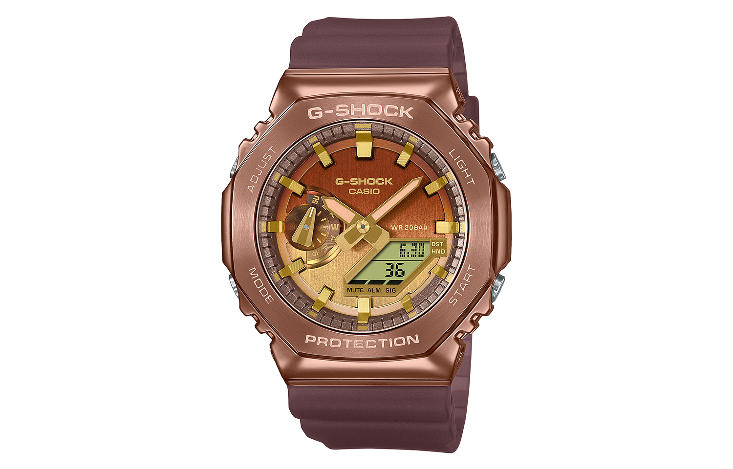 

CASIO Часы Unisex Full Metal Series Purple Watch