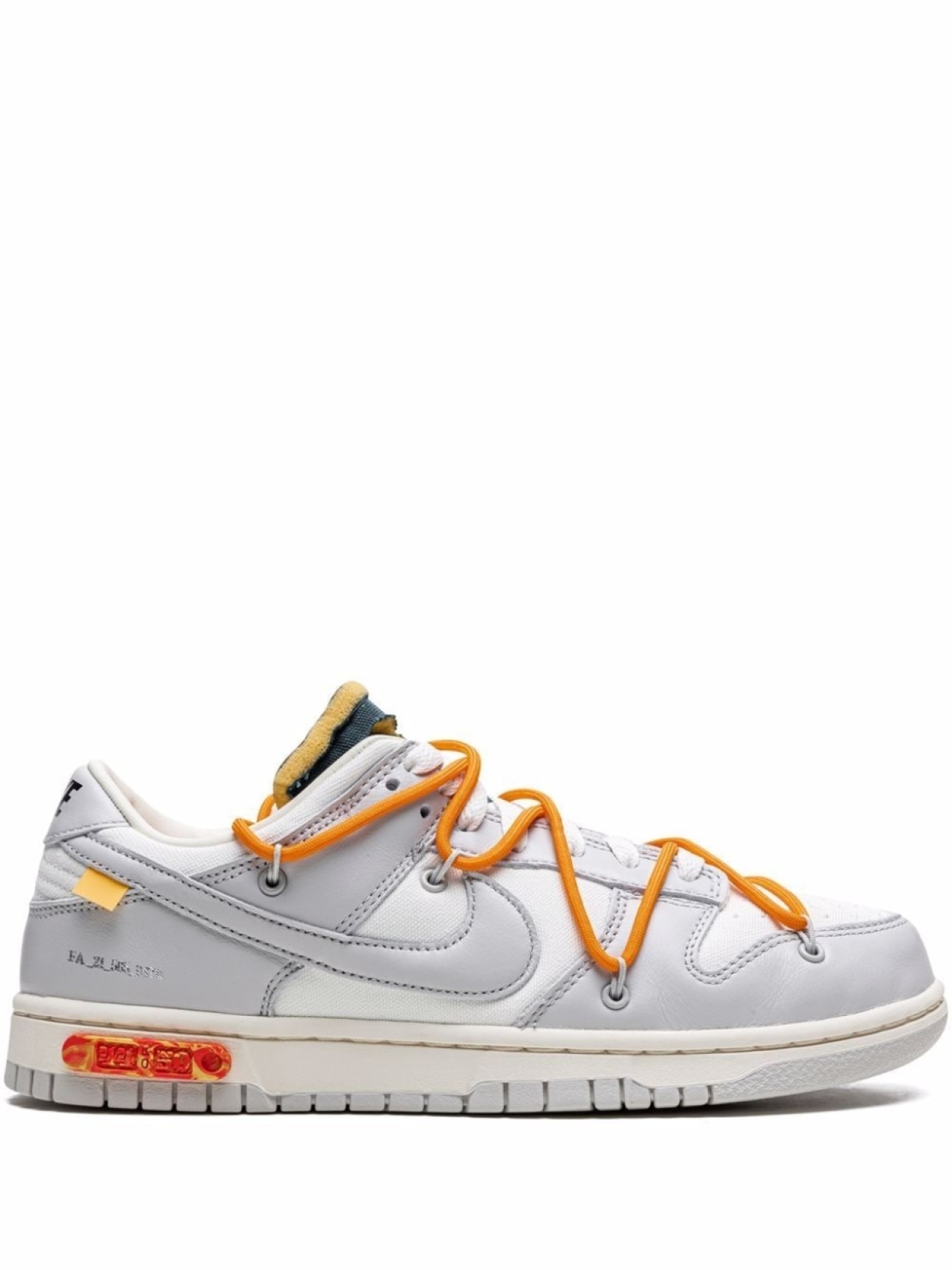 

Кроссовки Nike х Off-White Dunk Low, серый